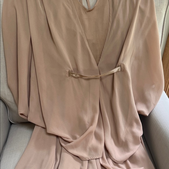 H&M Blush Pink Mini Dress Size 4 - Picture 5 of 7